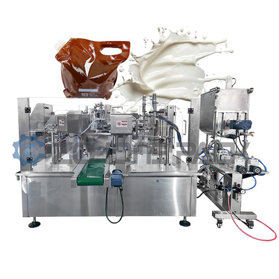 Eight-Station Bag-Filling Liquid Multifunctional Packaging Machine
