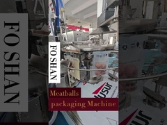 肉製品袋に自動包装機 材料密封真空窒素の下